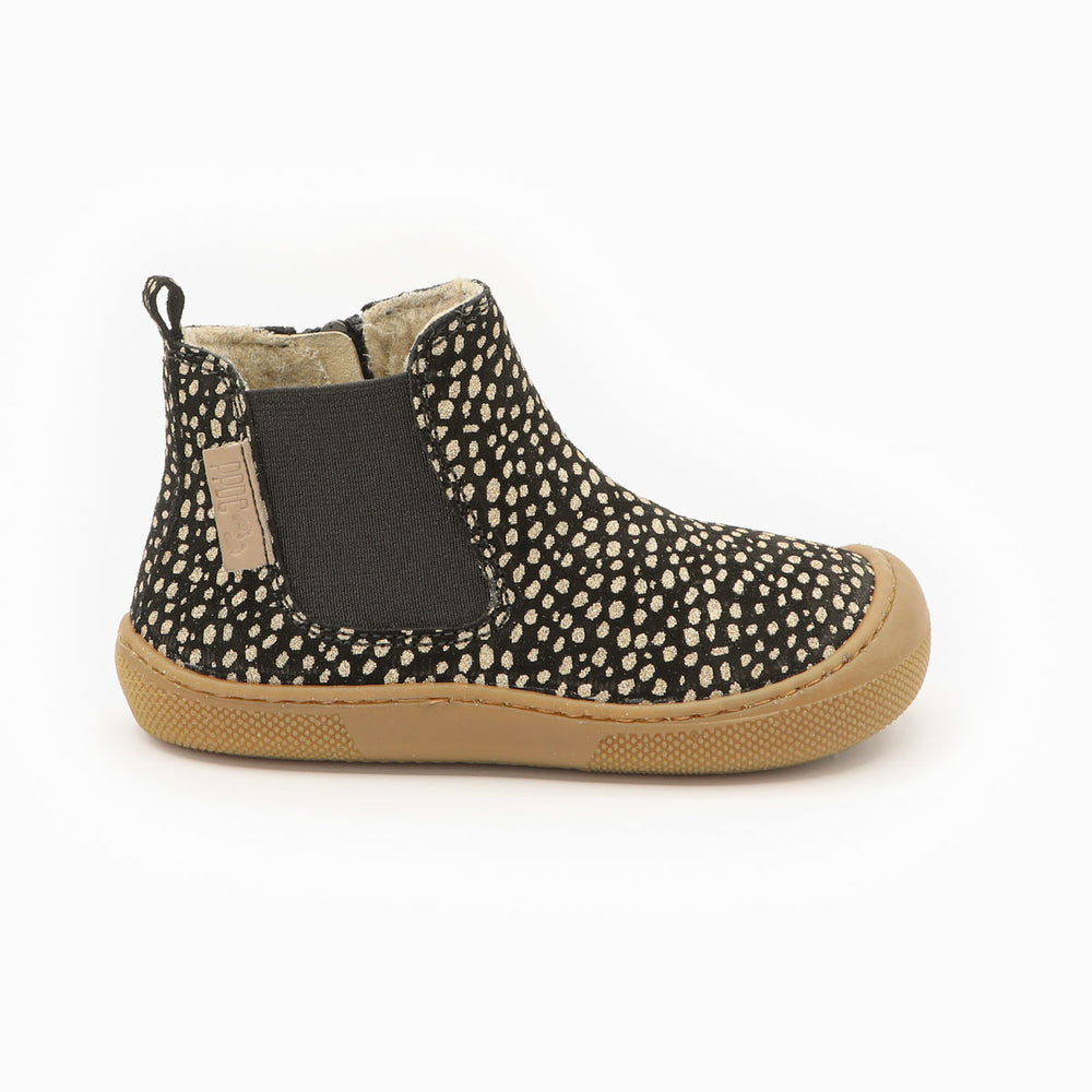 Naturino Barefoot Saik Wool Pony Black Platinum
