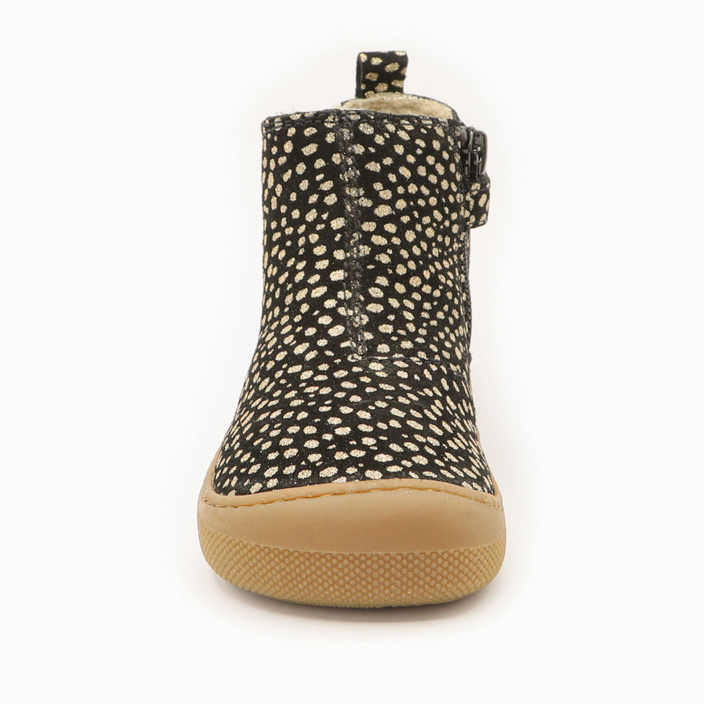 Naturino Barefoot Saik Wool Pony Black Platinum