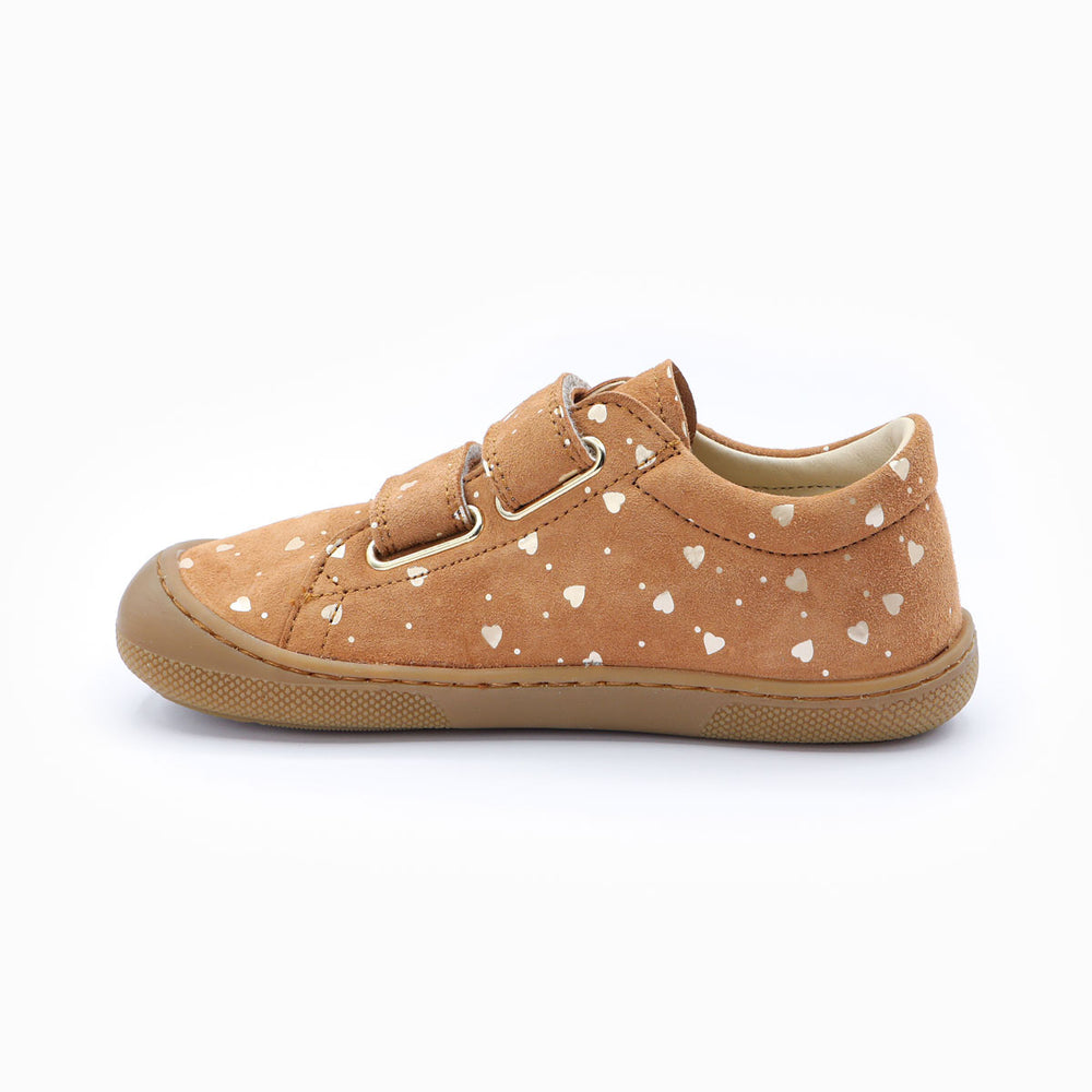 Naturino Barefoot Rabir Velcros Love Brown