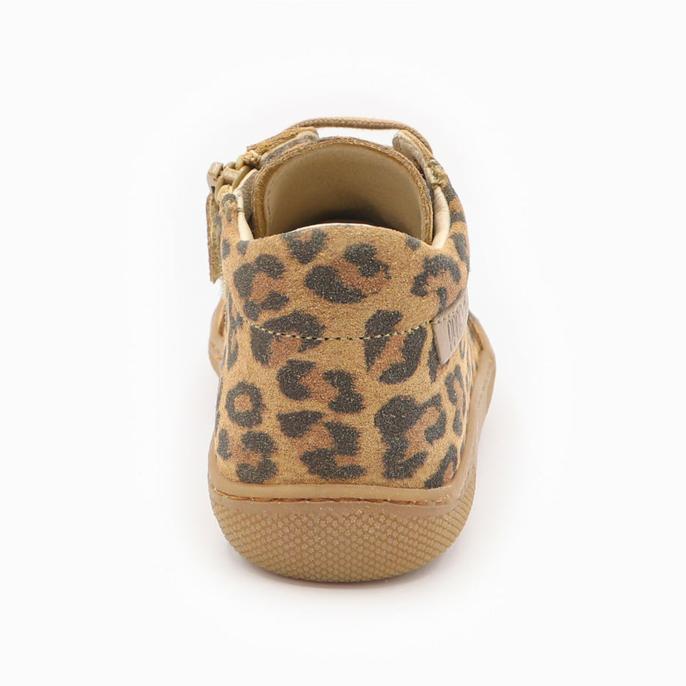 Naturino Barefoot Kommy Zip Jaguar Brown