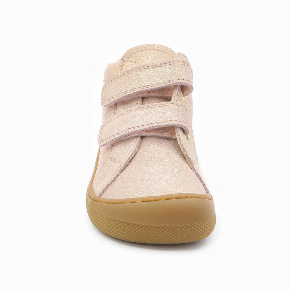 Naturino Barefoot Kommy Velcros Glitter Rose