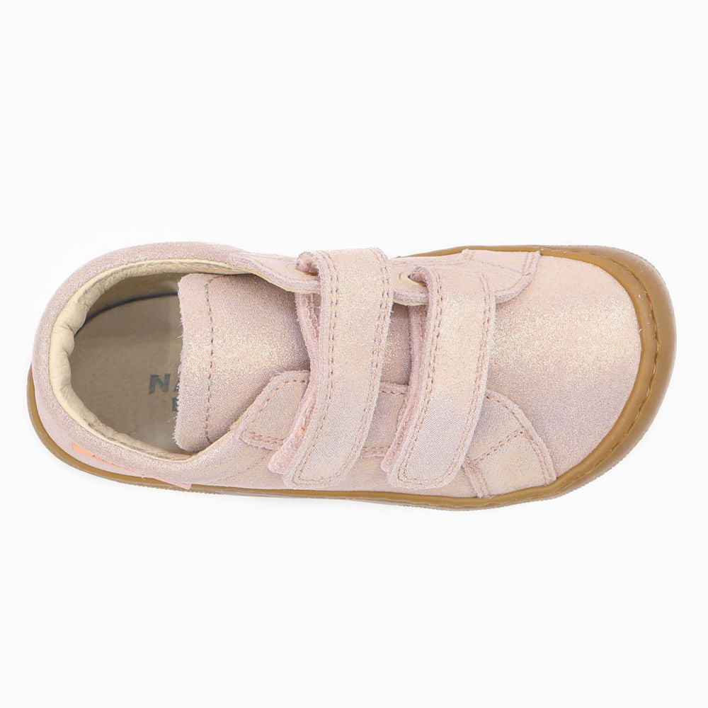 Naturino Barefoot Kommy Velcros Glitter Rose