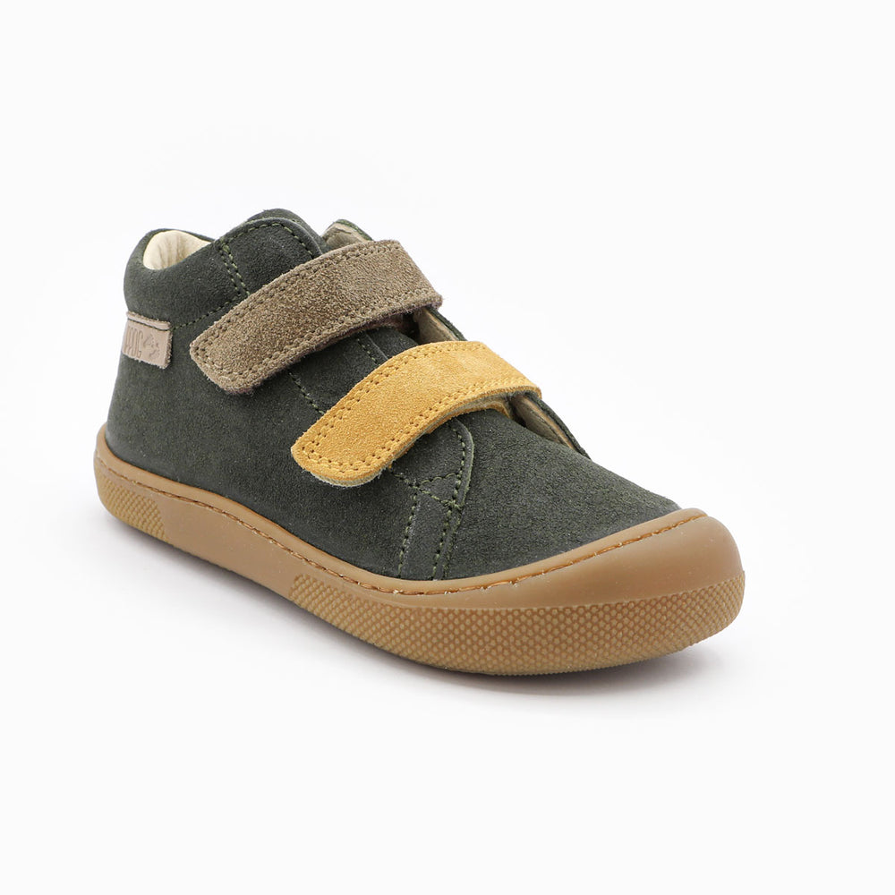 Naturino Barefoot Kerco Velcros Forest Zucca Light Brown