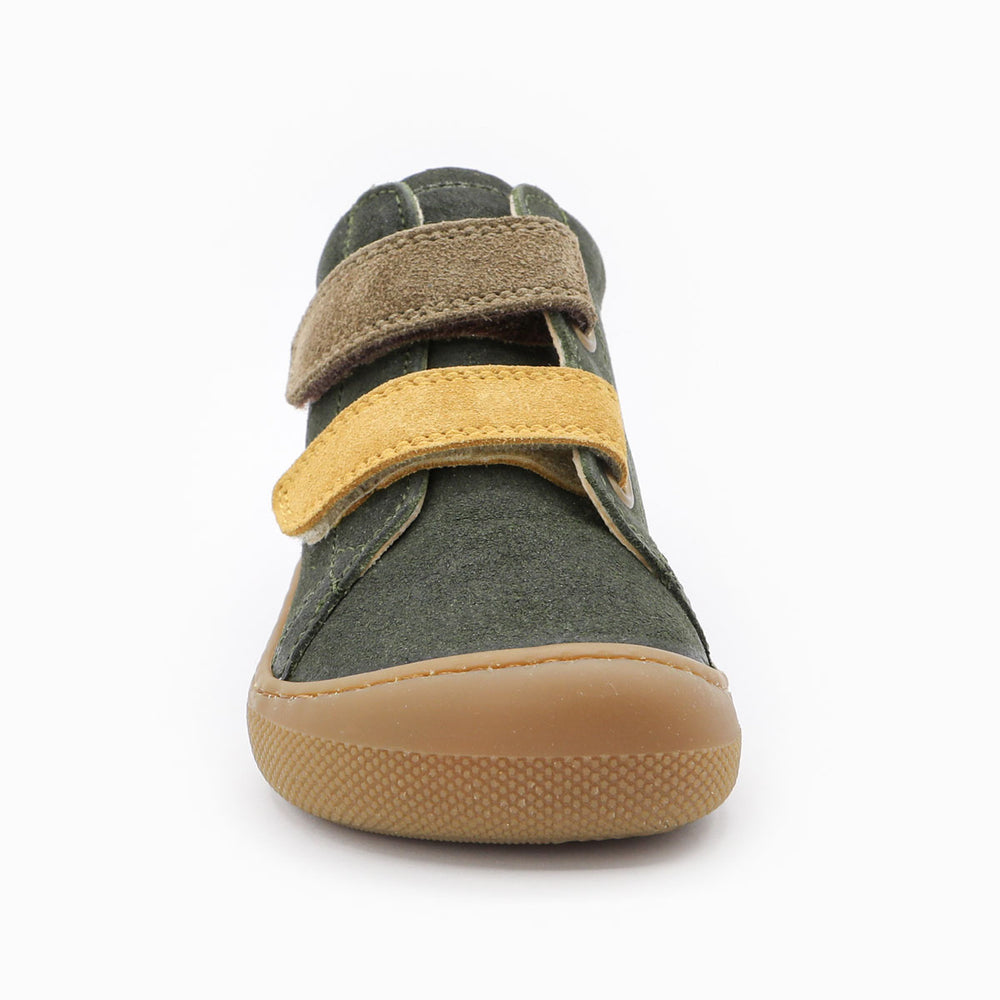Naturino Barefoot Kerco Velcros Forest Zucca Light Brown