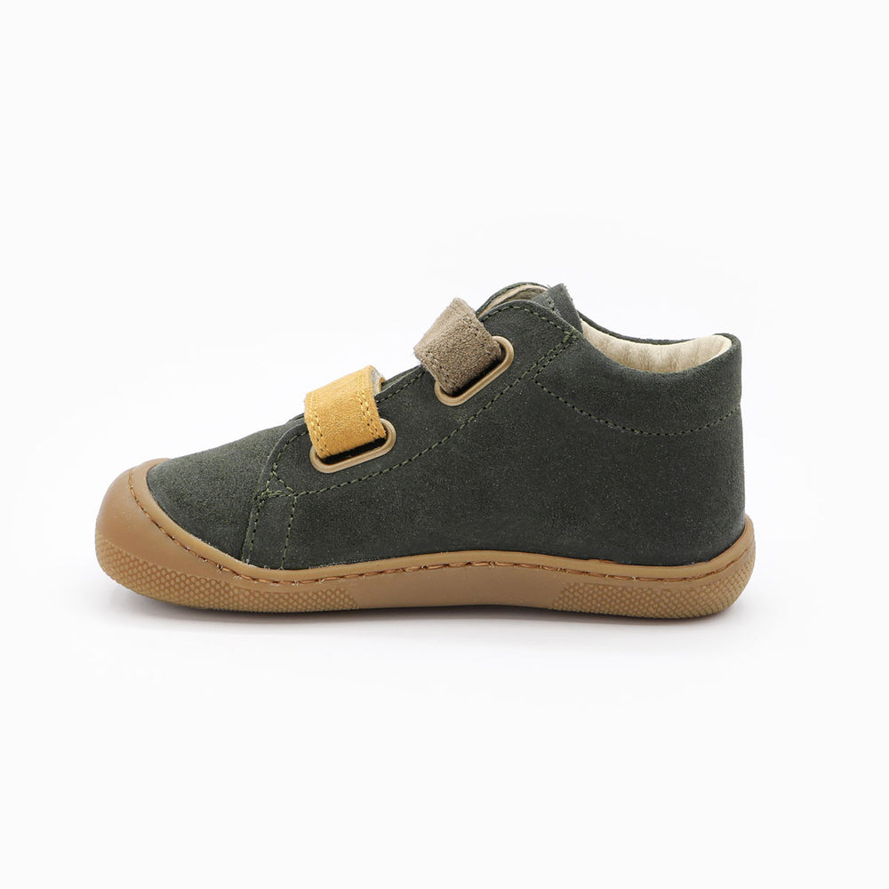 Naturino Barefoot Kerco Velcros Forest Zucca Light Brown