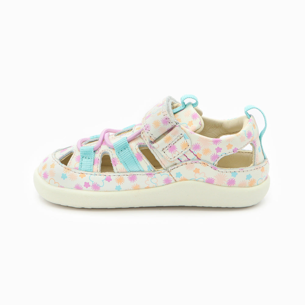 Kickers KickFrony Blanc Fleurs Eté
