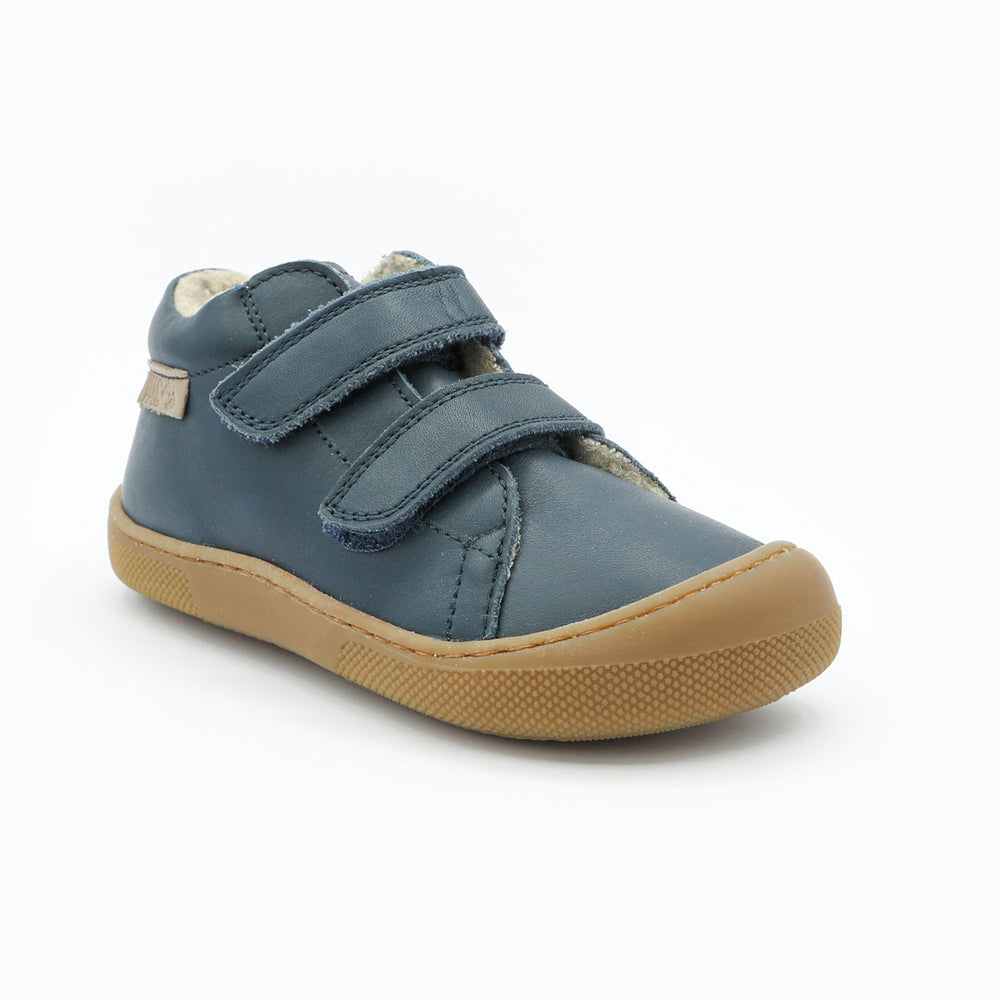 Naturino Barefoot Orec Velcros Wool Navy