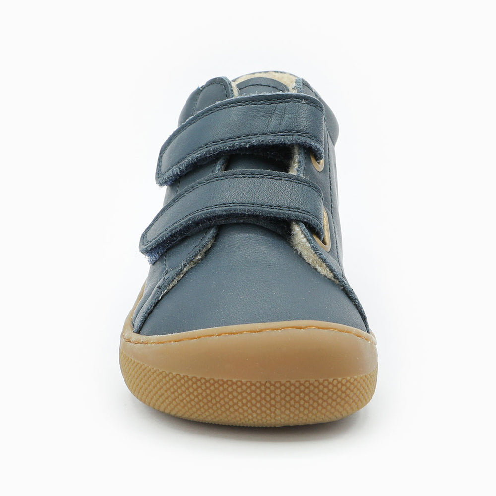 Naturino Barefoot Orec Velcros Wool Navy