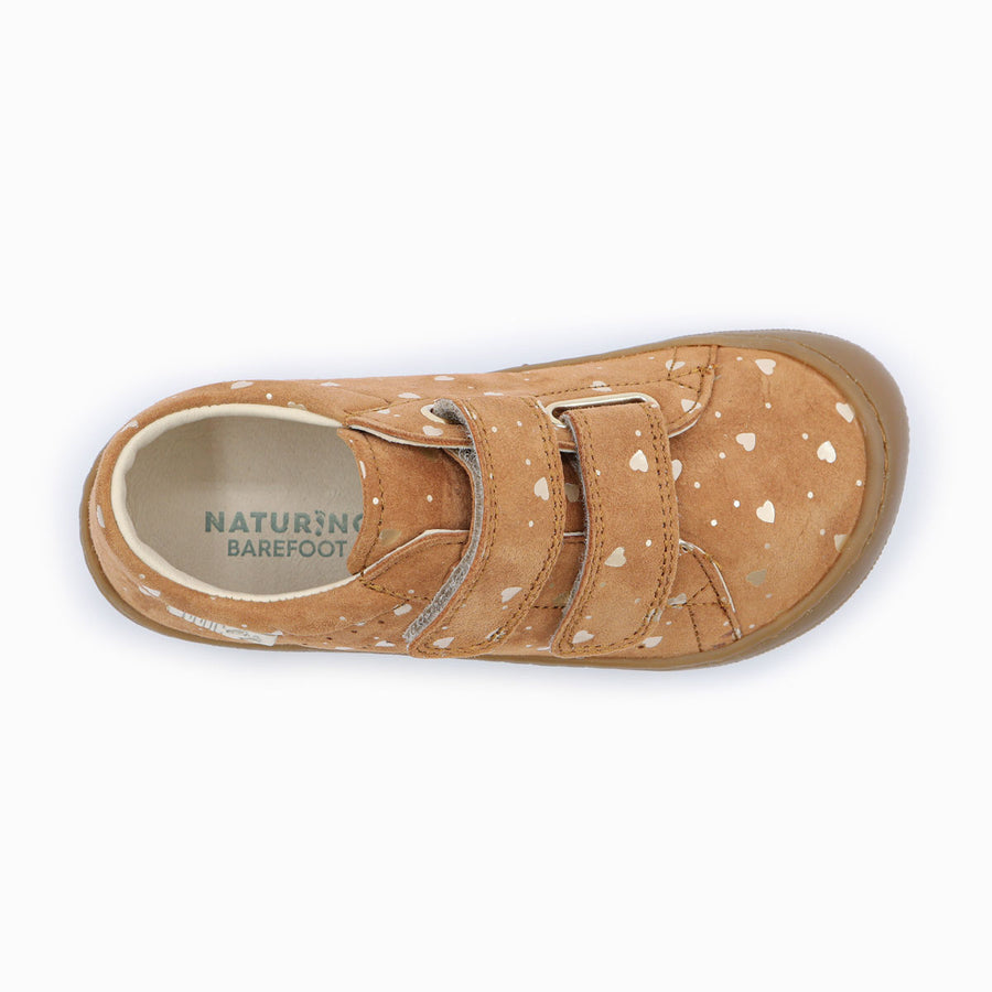 Naturino Barefoot Rabir Velcros Love Brown