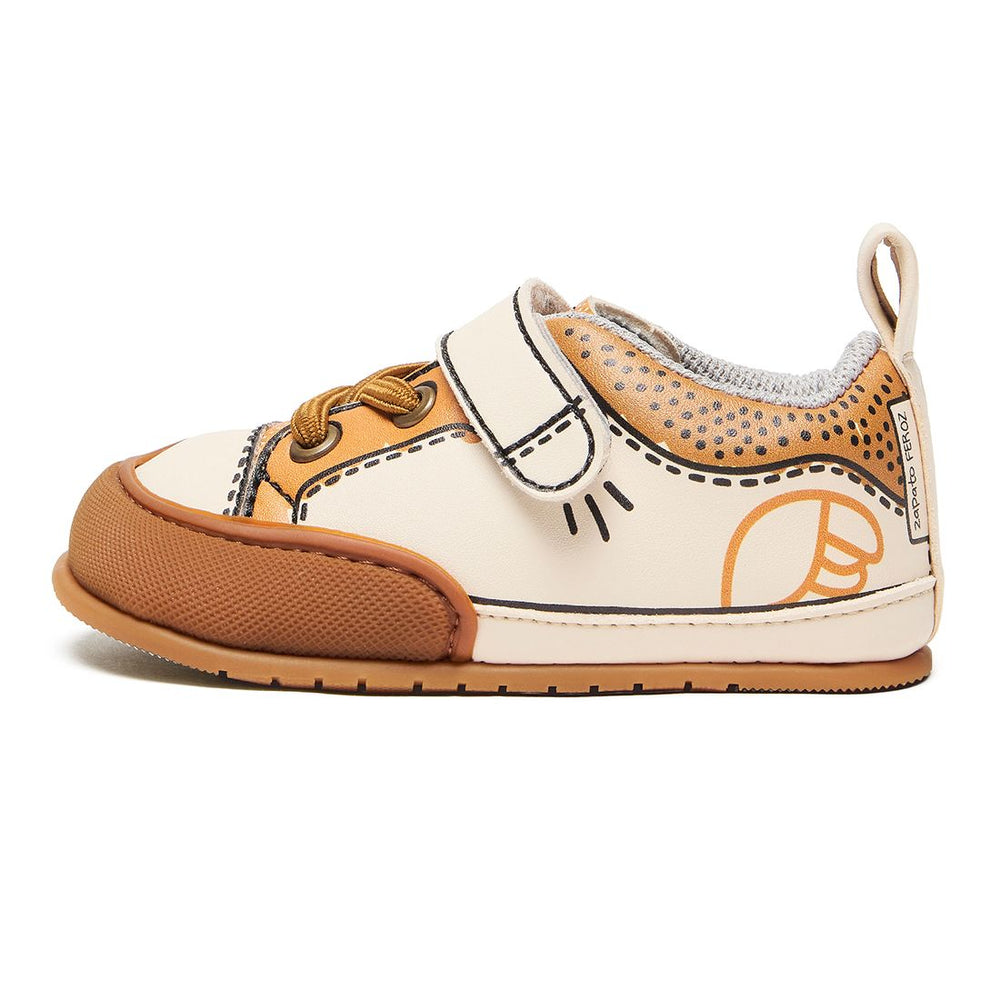 Zapato Feroz Féroces Paterna Comic Mostaza