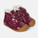 Bundgaard Barefoot Petit con Cierre de Velcro y Forro de Pelo Color Baya