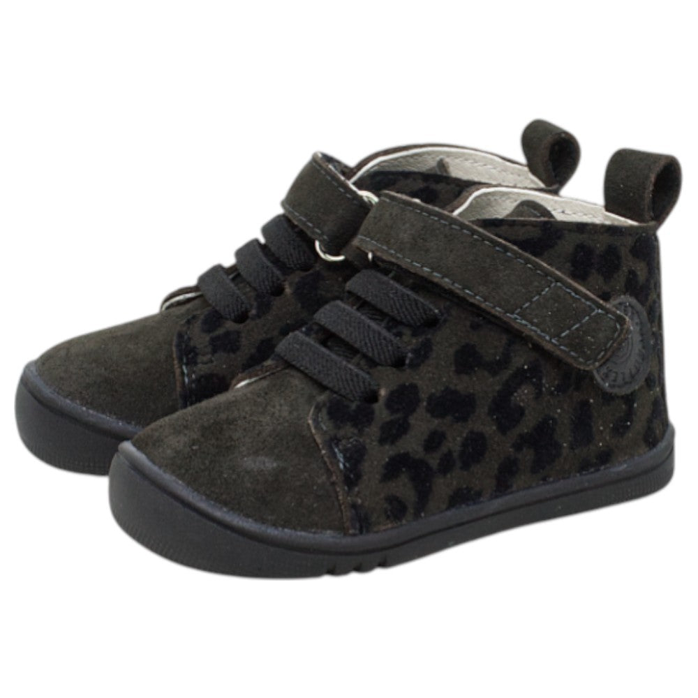 Piruflex Boots Laces Fantasia Leopardo Negro