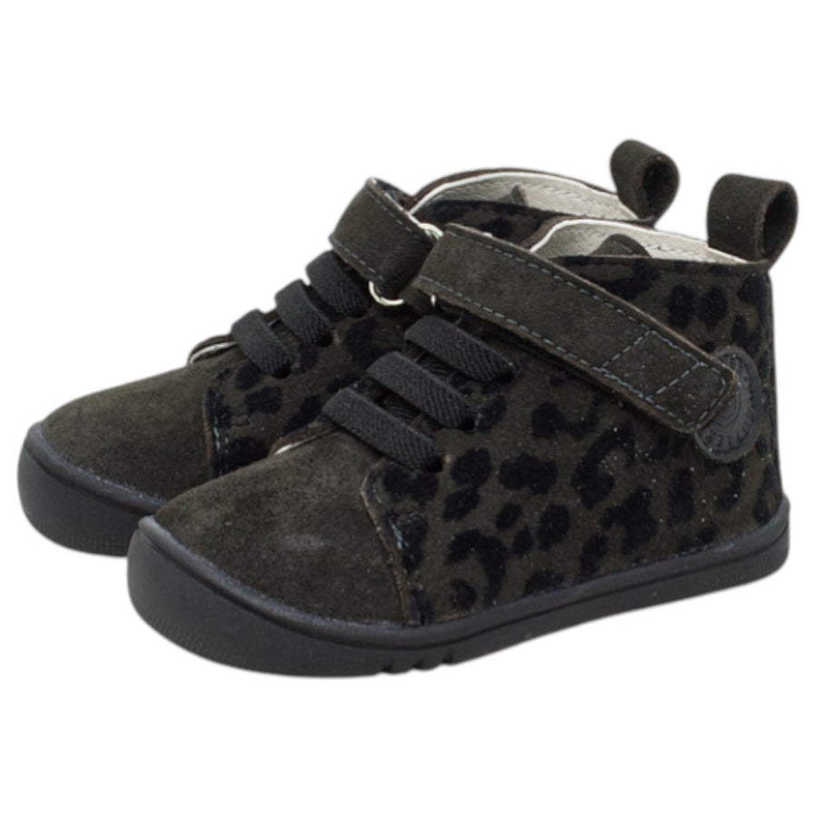 Piruflex Boots Laces Fantasia Leopardo Negro