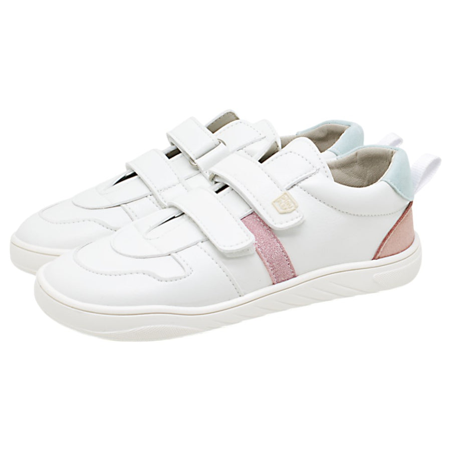 Piruflex Teens First Sport Serraje Blanco Rosa