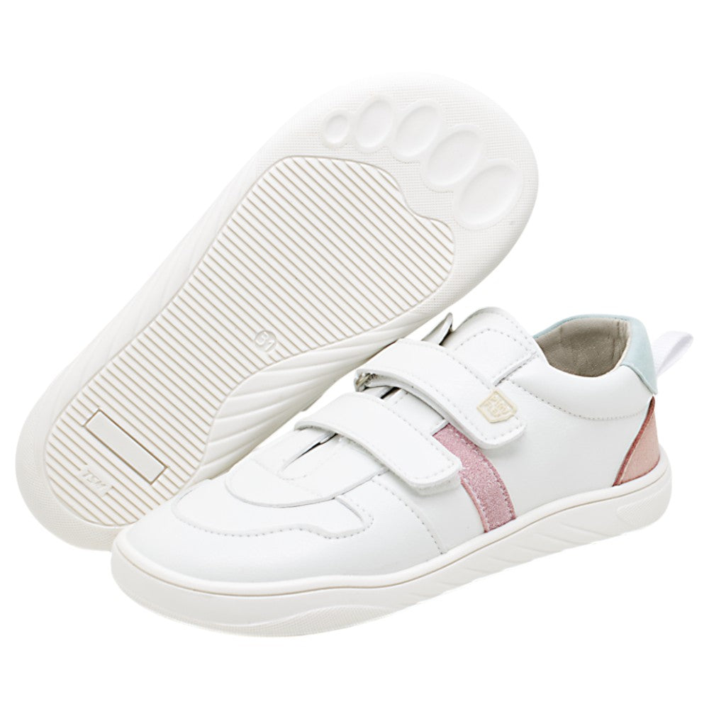 Piruflex Teens First Sport Serraje Blanco Rosa