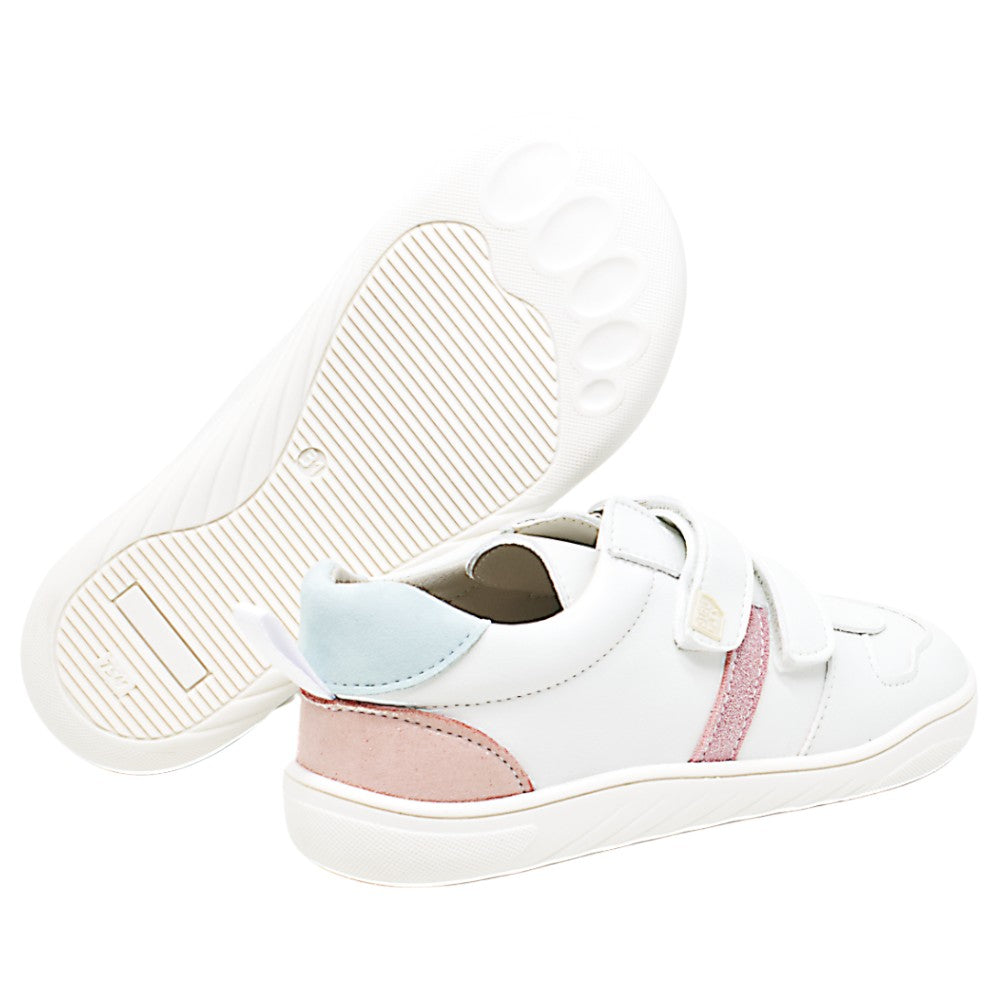 Piruflex Teens First Sport Serraje Blanco Rosa