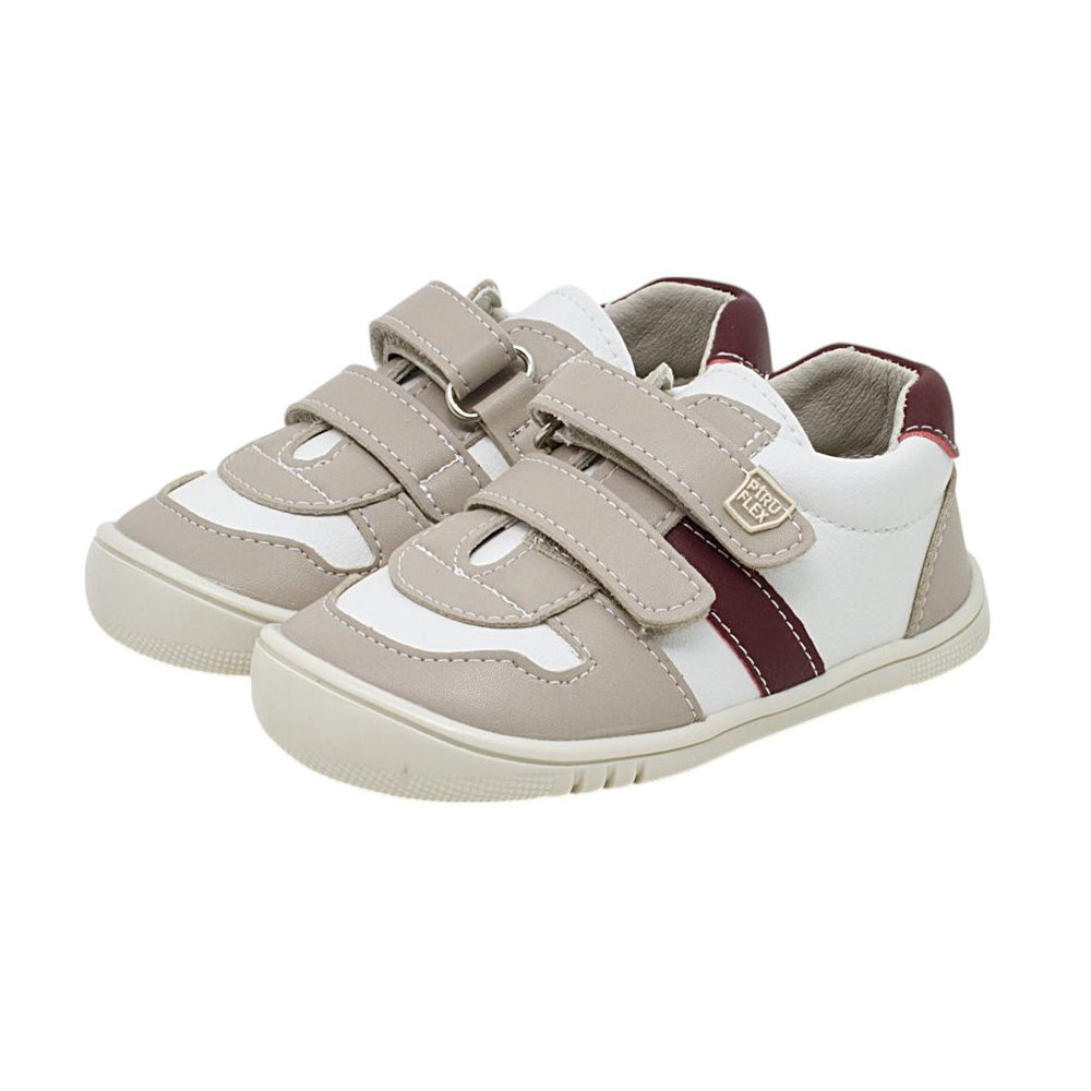 Piruflex Urban Stripes White Burdeos