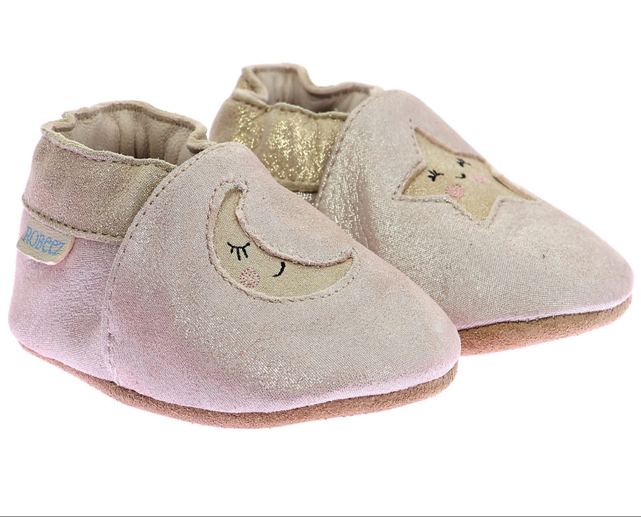 Robeez Chaussons Circus Style Rose