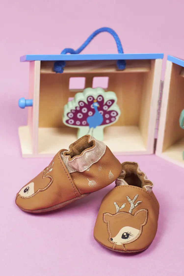 Robeez Chaussons Faonfaon Camel