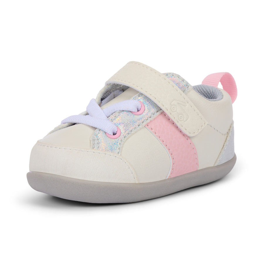 See Kai Run First Walker Connor Blanc Rose