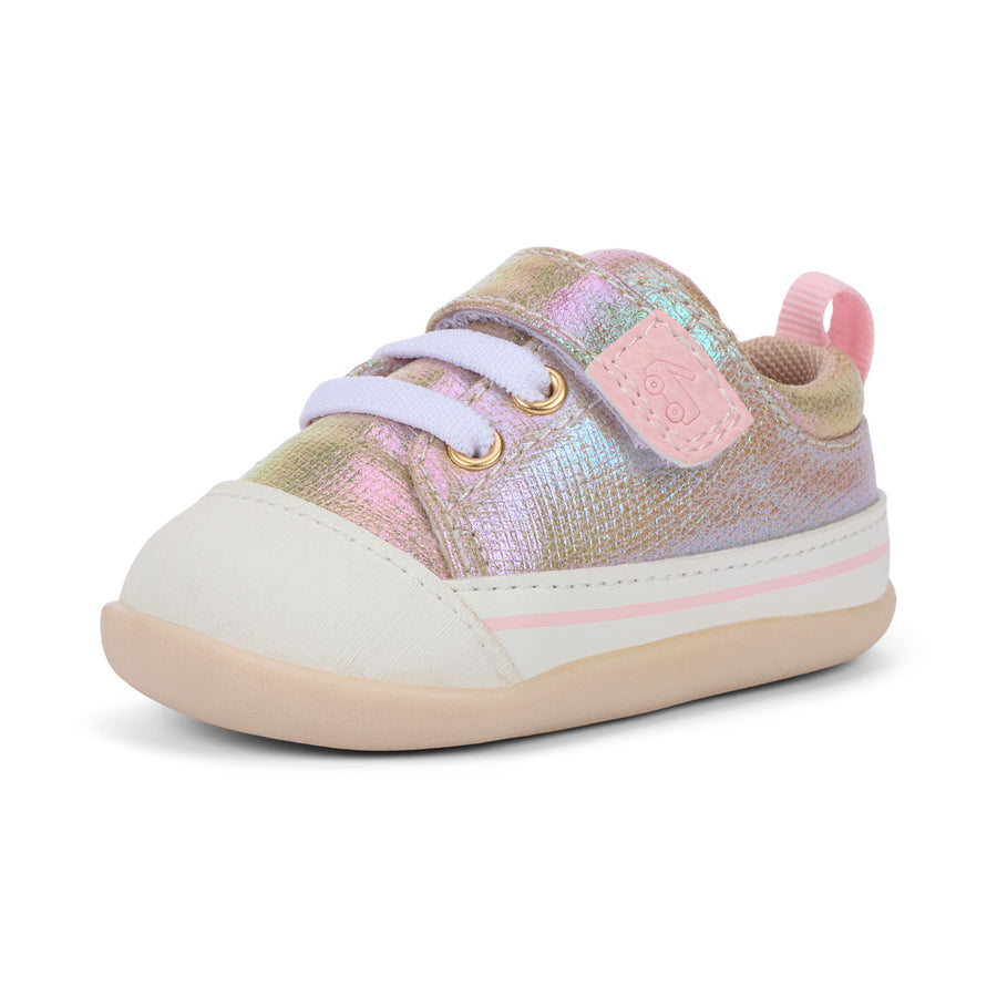 See Kai Run First Walker Stevie Gold Metallic