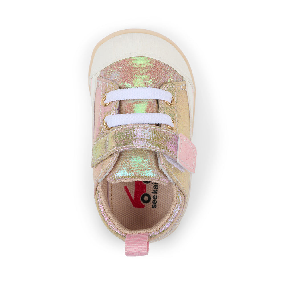 See Kai Run First Walker Stevie Gold Metallic
