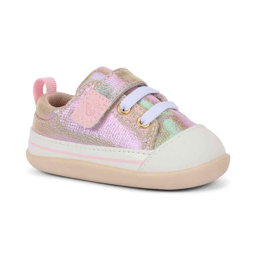 See Kai Run First Walker Stevie Gold Metallic