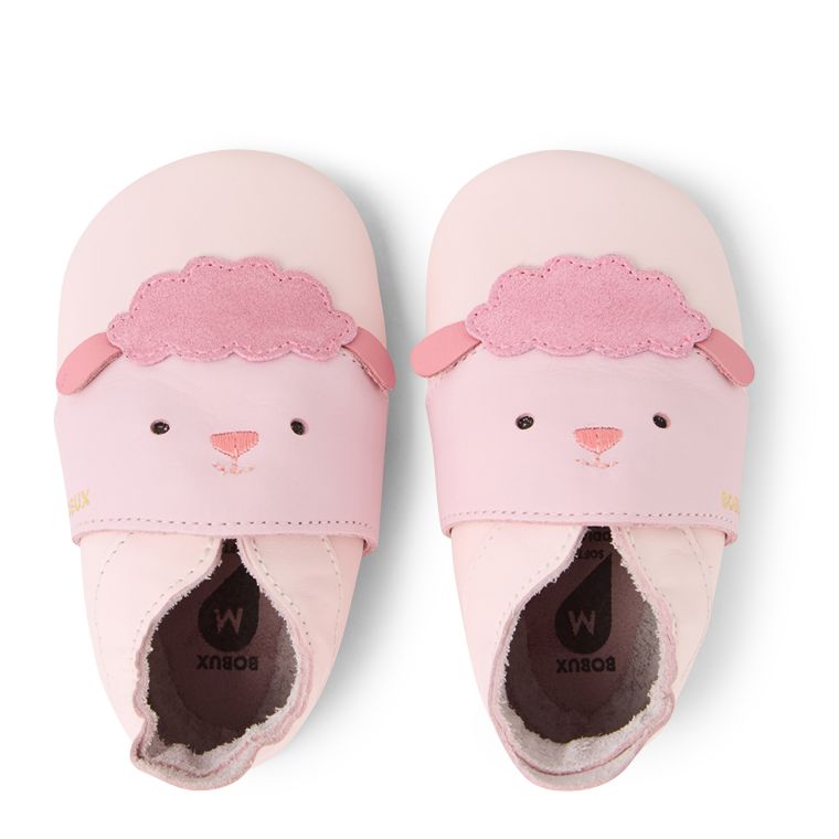 Bobux Pantuflas Binky Sheep Pink