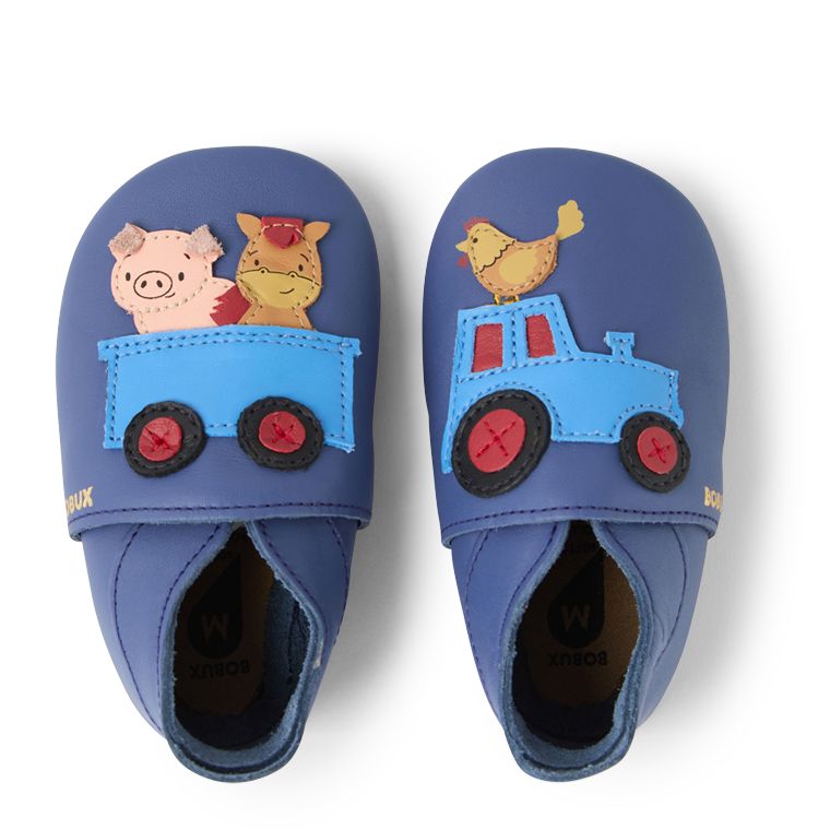 Bobux Pantuflas Rusty Ride Blue Indigo