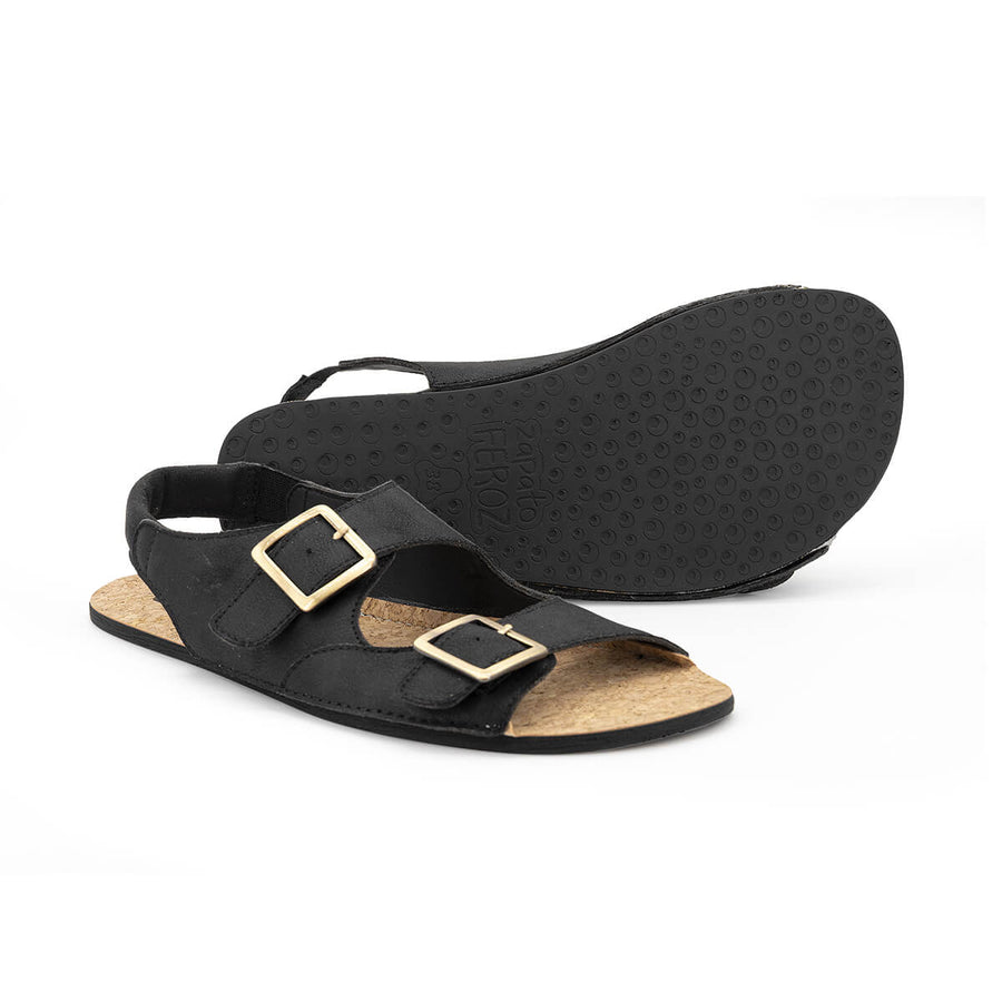 Zapato Feroz Adulte Saler Negro Micro Nubuck