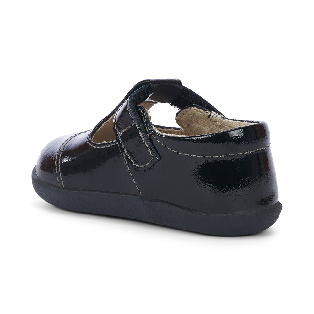 See Kai Run First Walker Bianca Black Patent