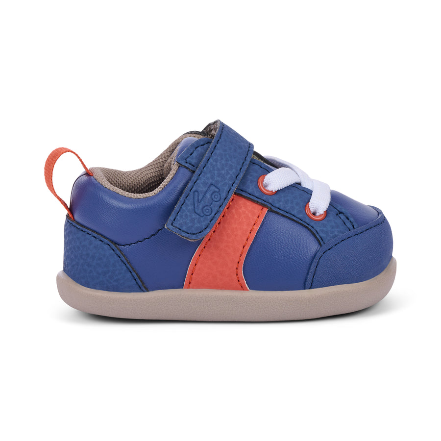 See Kai Run First Walker Connor Navy Orange