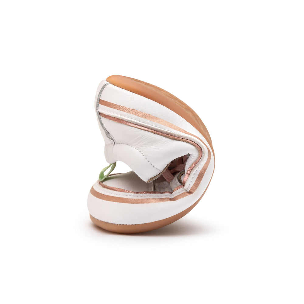 Tip Toey Joey Primeiros Funky Colors White Rose Gold Sterling Silver