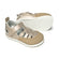 Zapato Feroz Feroz Tabarca Dorado Microfibra