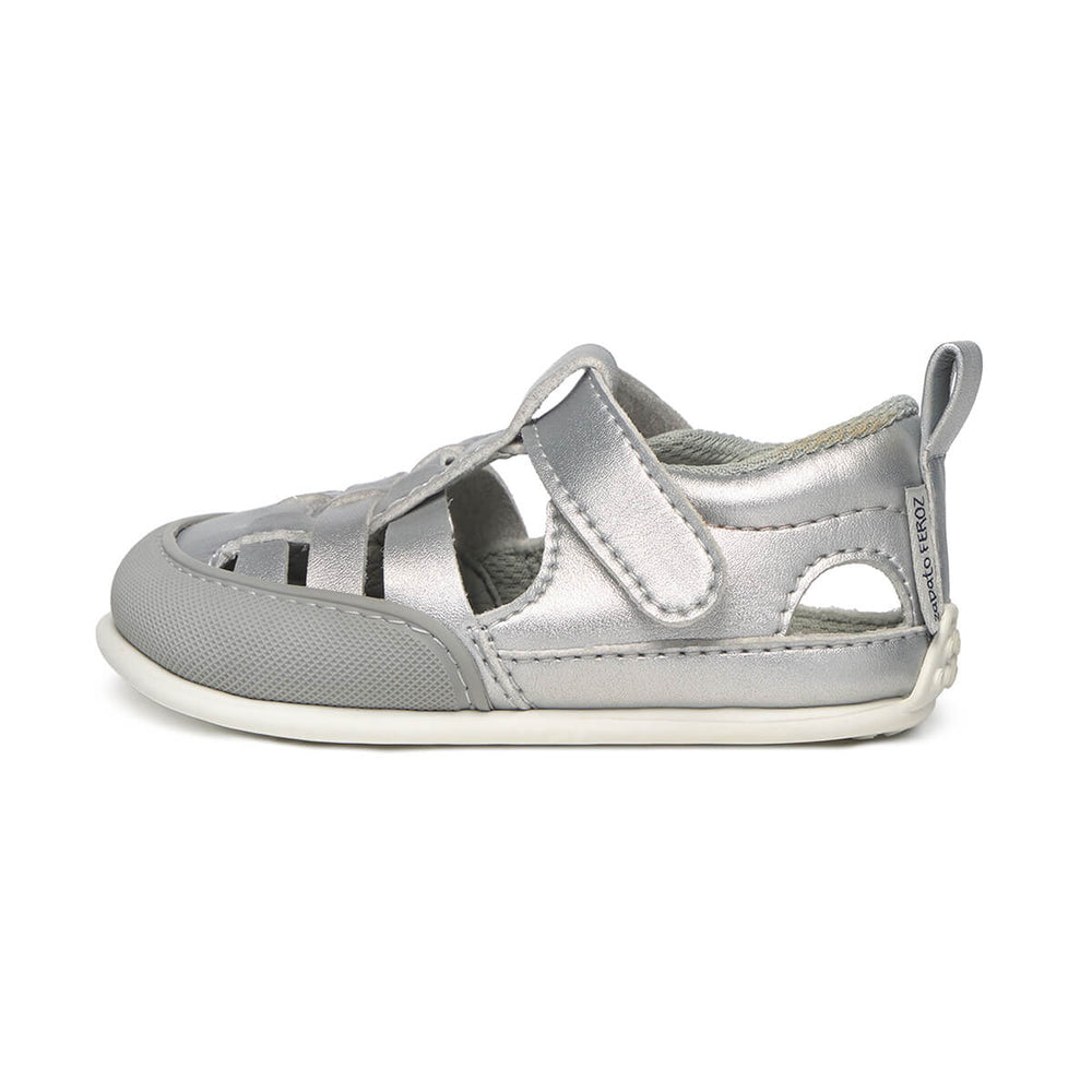 Zapato Feroz Feroz Tabarca Plata Microfibra