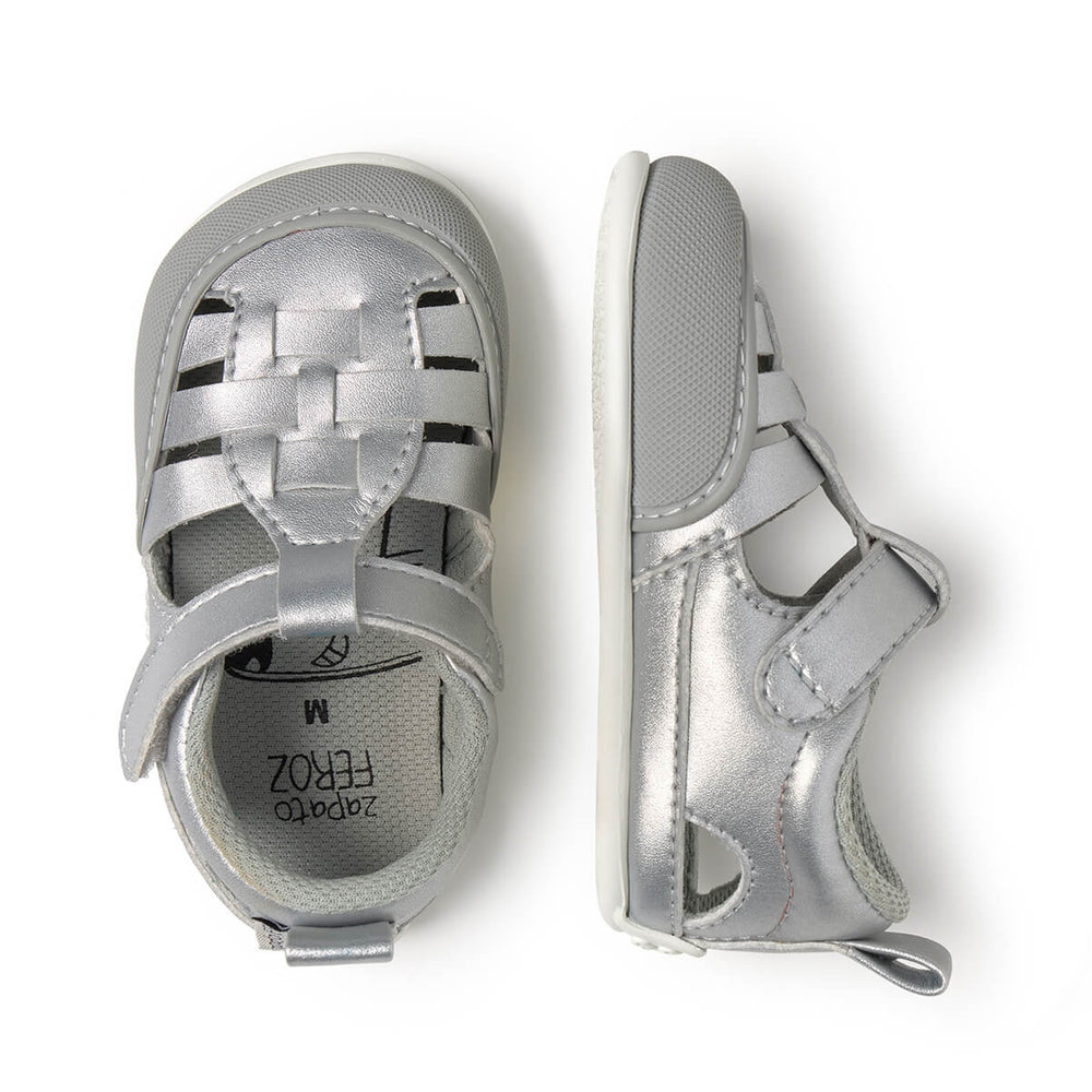 Zapato Feroz Feroz Tabarca Plata Microfibra