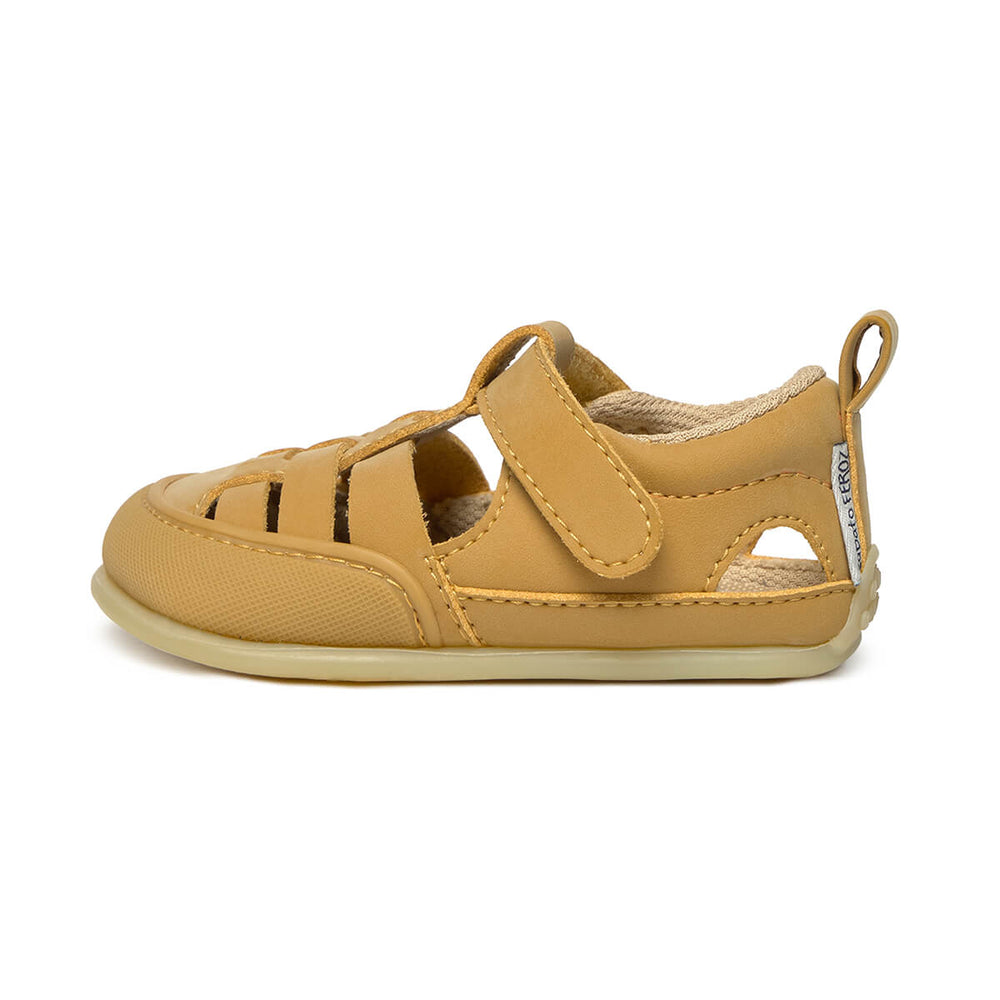 Zapato Feroz Feroz Tabarca Mostaza Microfibra
