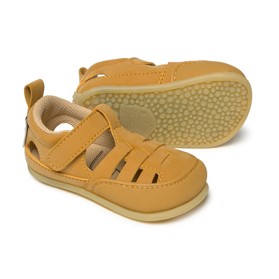 Zapato Feroz Feroz Tabarca Mostaza Microfibra