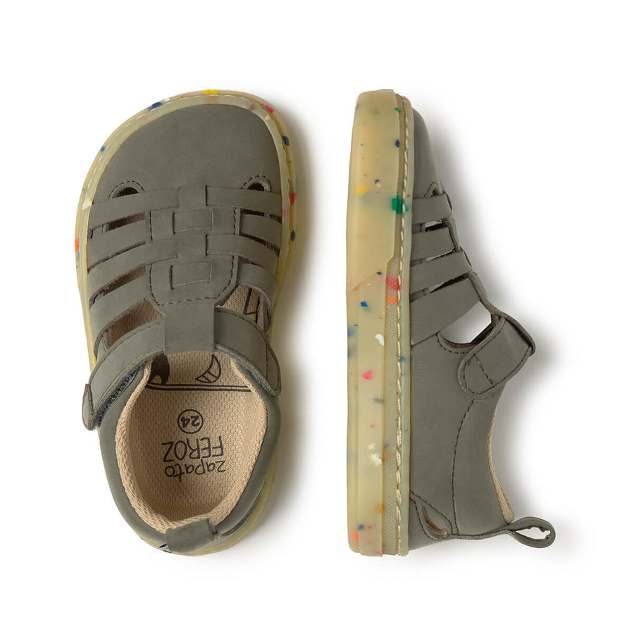 Zapato Feroz Rockers Tabarca Kaki Microfibra