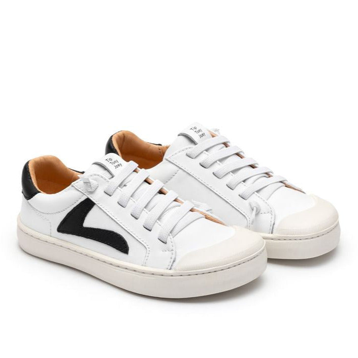 Tip Toey Joey Kidos Ground White Black