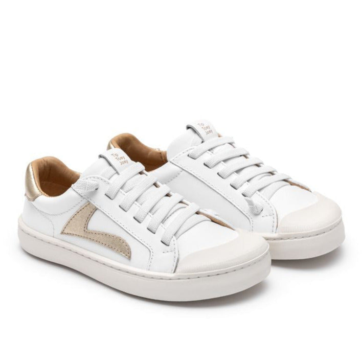 Tip Toey Joey Kidos Ground White Champagne