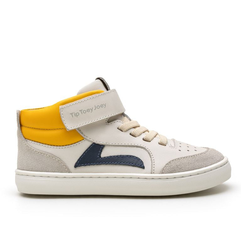 Tip Toey Joey Kidos Landy High Top Tapioca Navy Caja