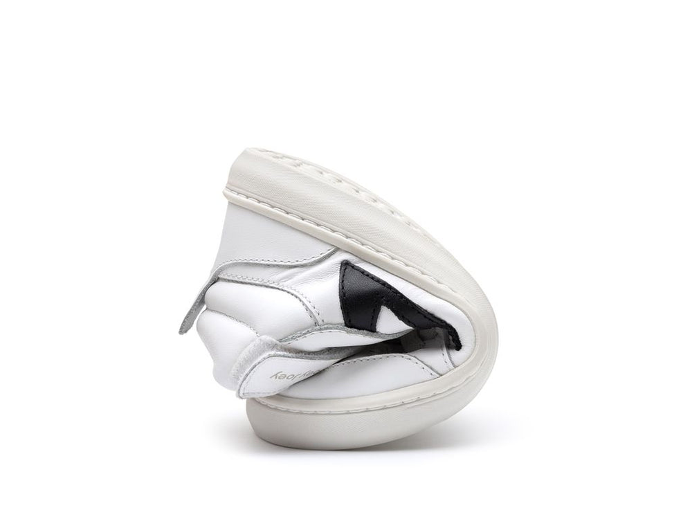 Tip Toey Joey Kidos Landy High Top White Black