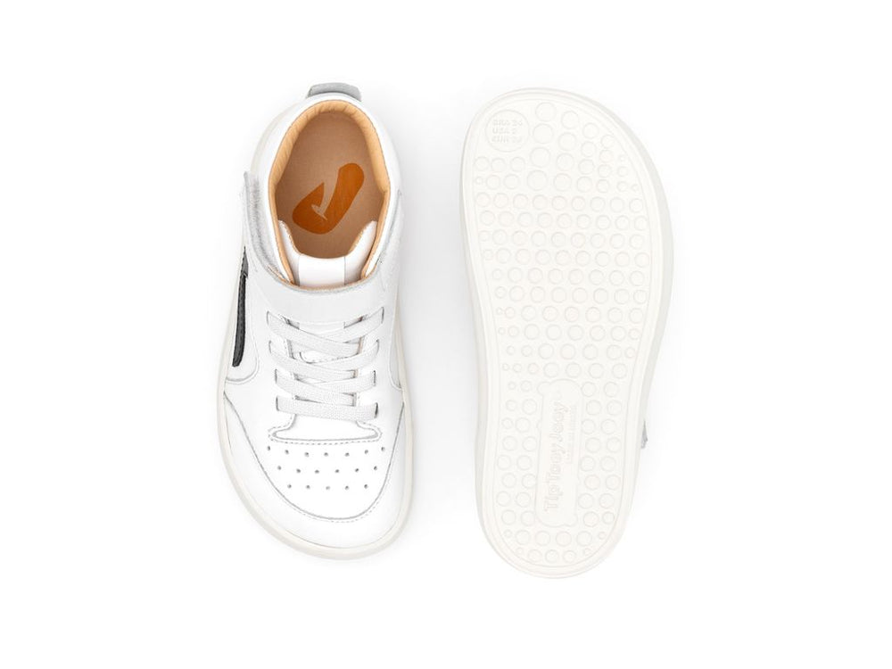 Tip Toey Joey Kidos Landy High Top White Black