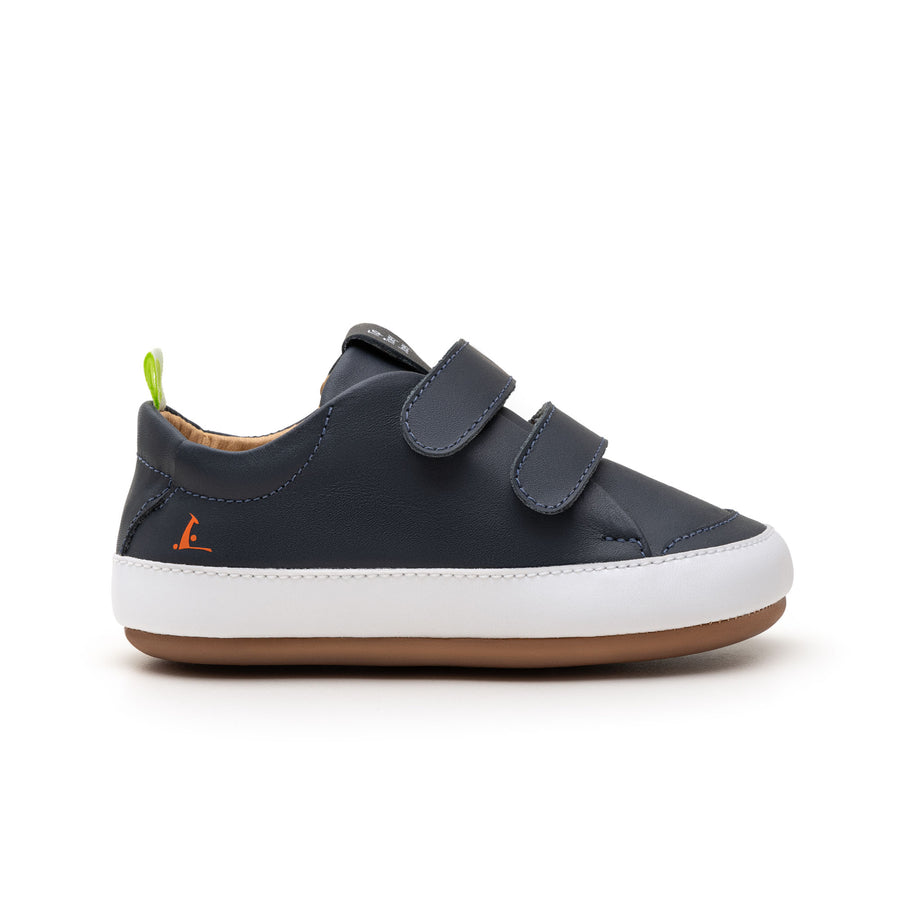 Tip Toey Joey Primeiros Bossy Navy White