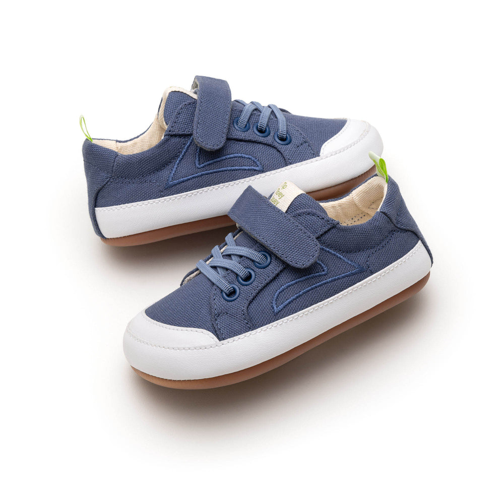 Tip Toey Joey Primeiros Dash Green Lona Azul Klein