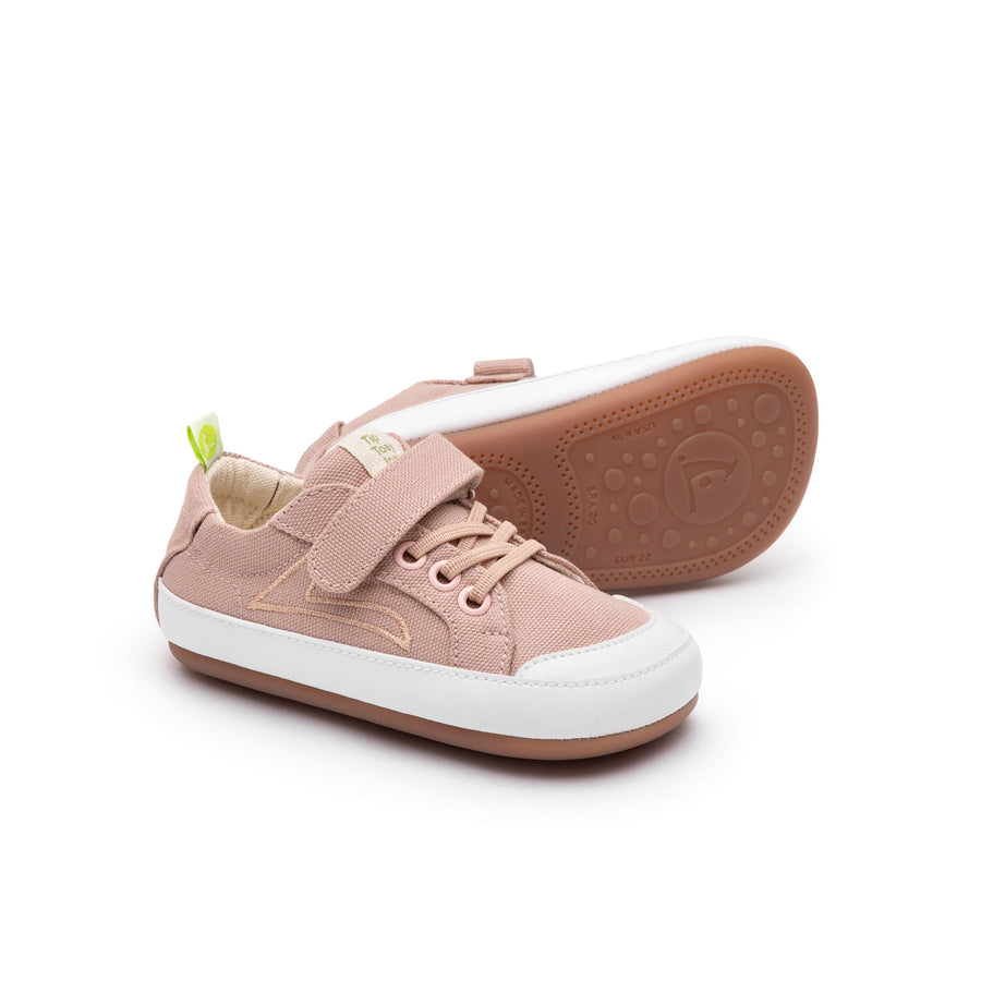 Tip Toey Joey Primeiros Dash Green Lona Rosa Quartzo