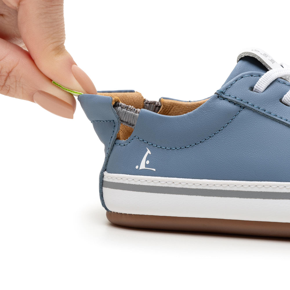 Tip Toey Joey Primeiros Funky Denim White