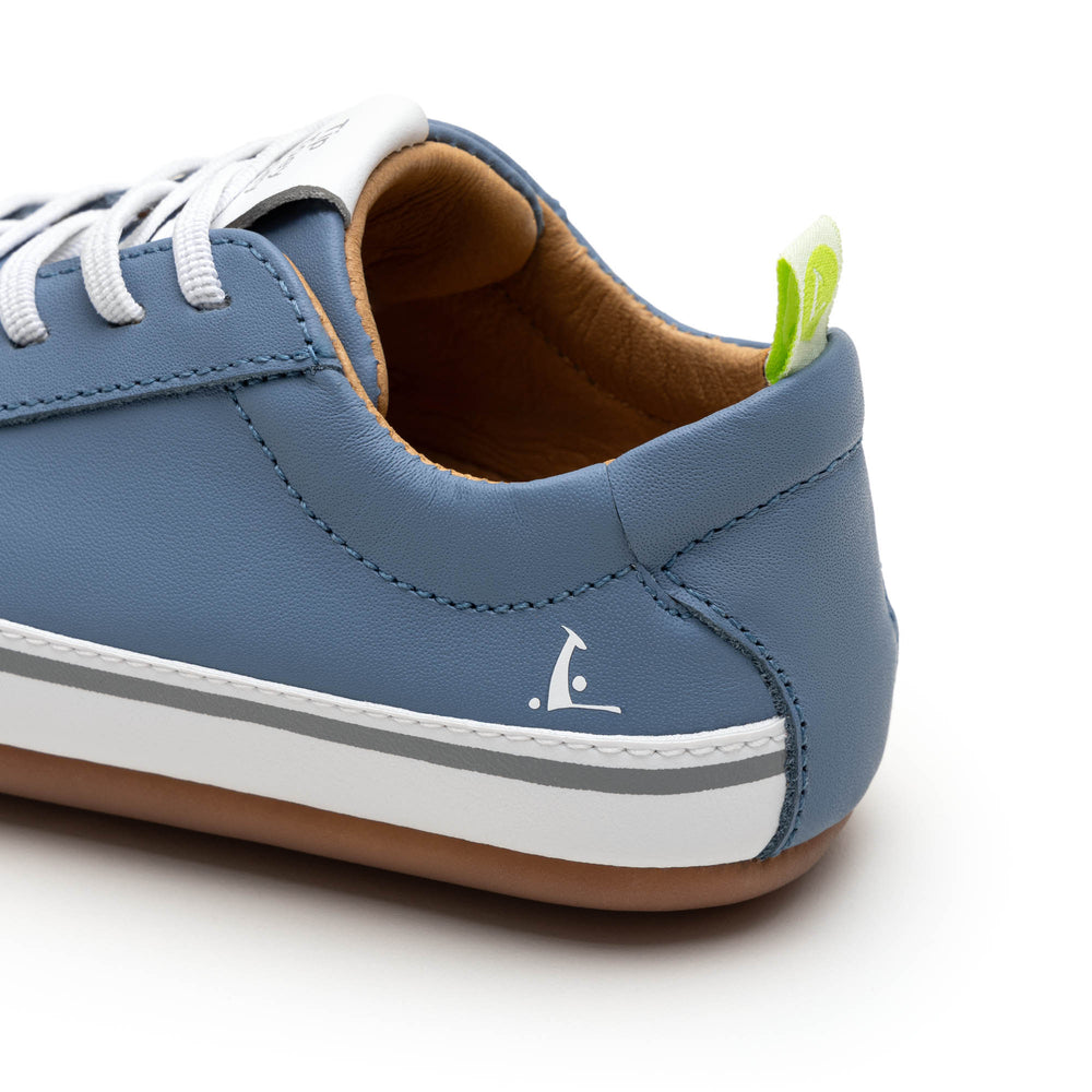 Tip Toey Joey Primeiros Funky Denim White