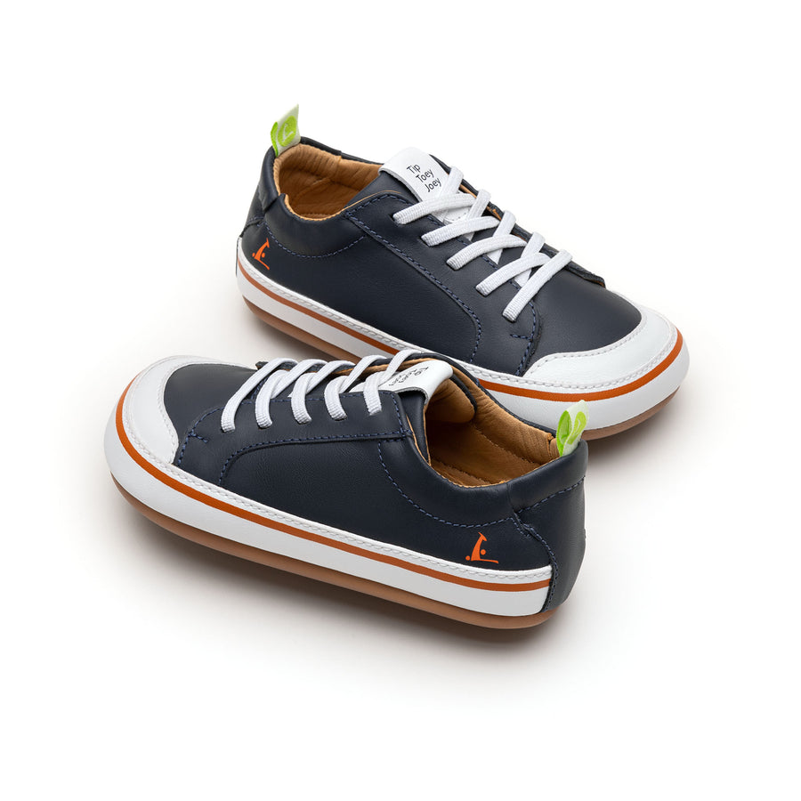 Tip Toey Joey Primeiros Funky Navy White